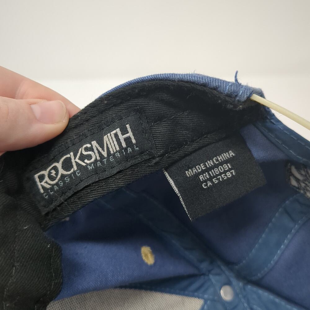 Rocksmith Ninjas Snapback Hat Multi One Size Adjustable Colorblock - Picture 8 of 9